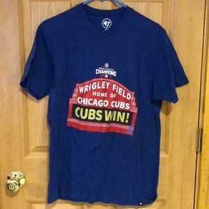 Chicago Cubs Wrigley Field 2016 Champs Tee